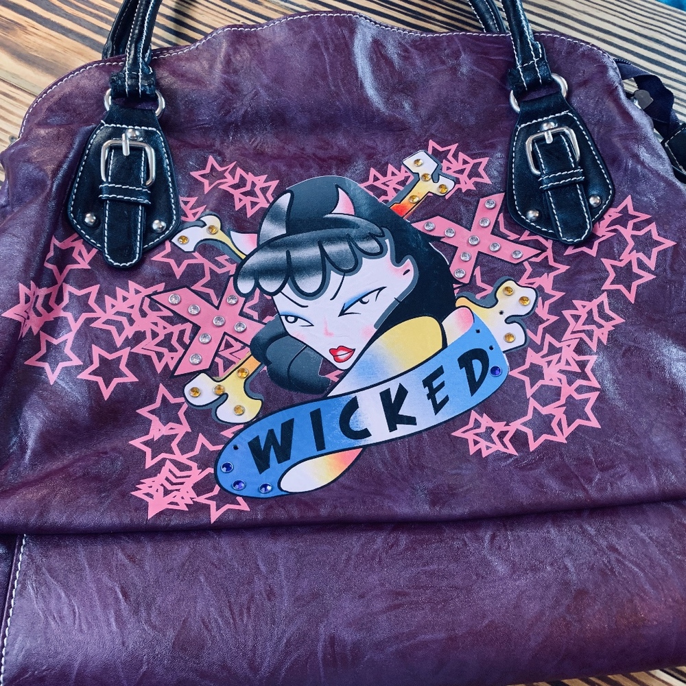 Wicked purple bag